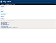 Tablet Screenshot of mobile.fasigtipton.com